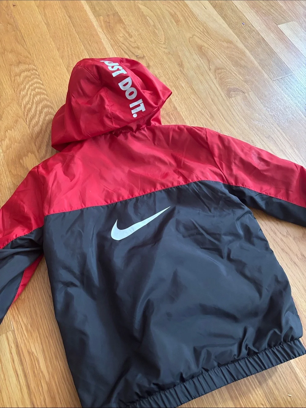 4T Nike Hooded Fleece Lined Windbreaker Jacket